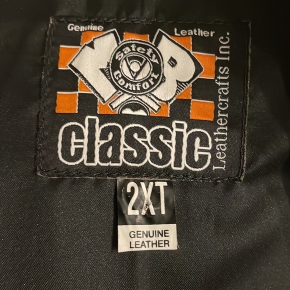 Mb Classic Genuine Leather Vest Size XXL - Picture 11 of 16